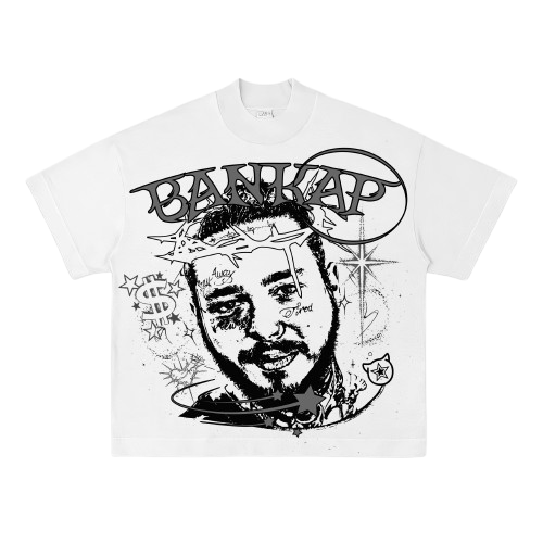 "ROCKSTAR" Post Malone T-shirt - BANK AP