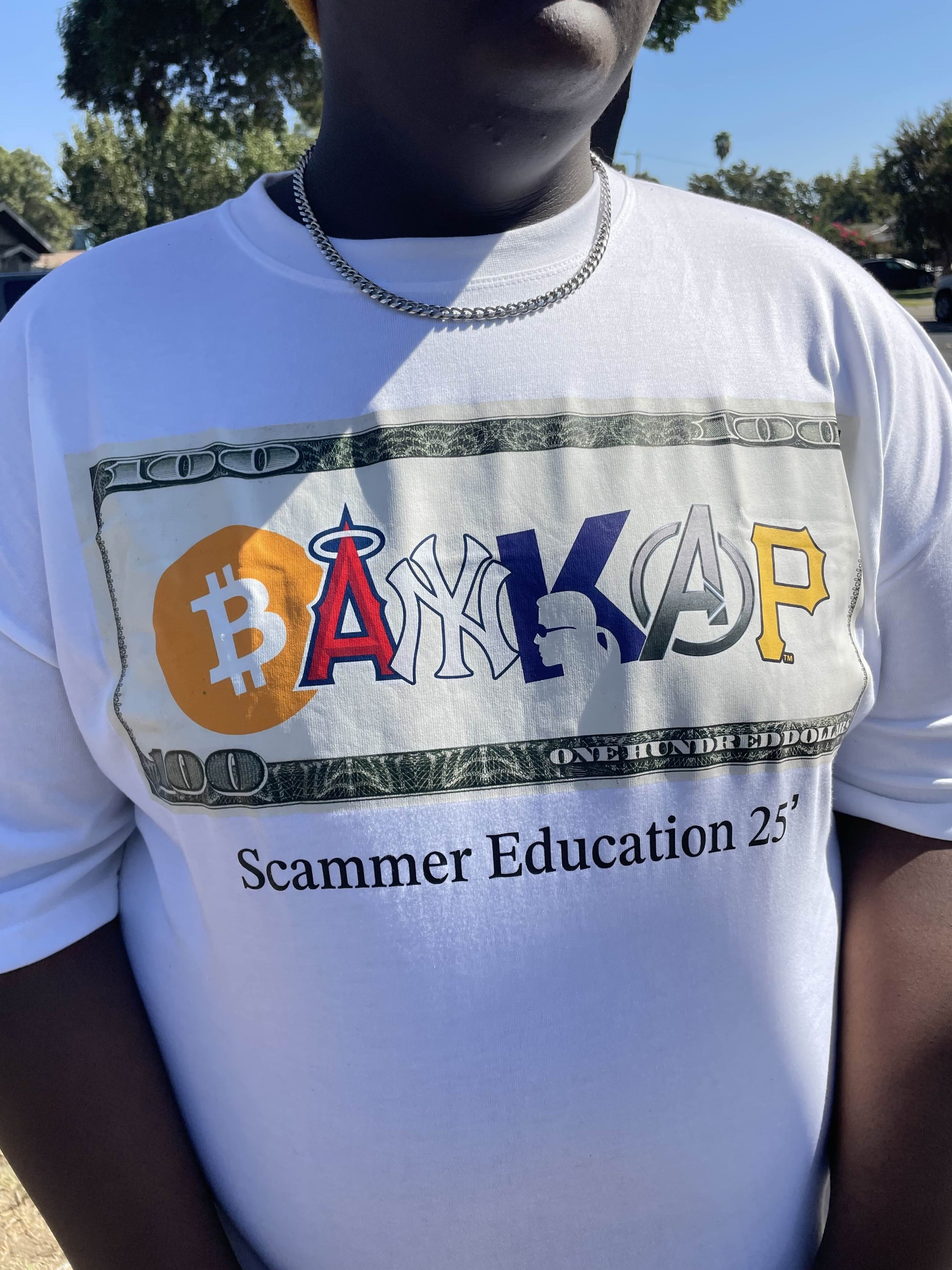 Scammer Education 2025 T-Shirt - BANK AP